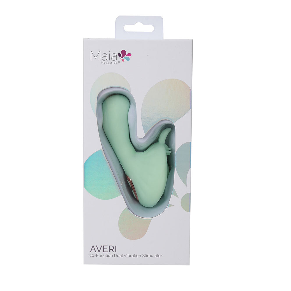 Maia AVERI - Green - Green USB Rechargeable Vibrator — view 6