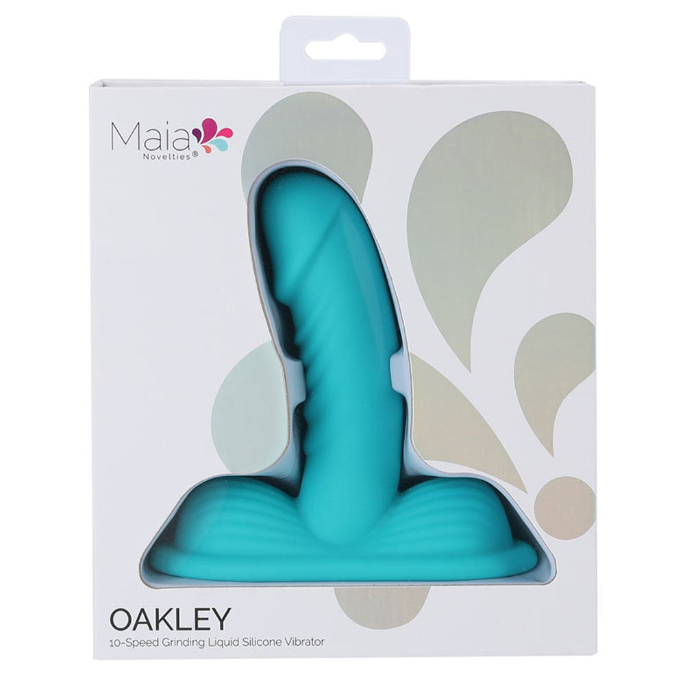 Maia OAKLEY - Blue - Blue Grinder Pad with 14 cm Vibrator