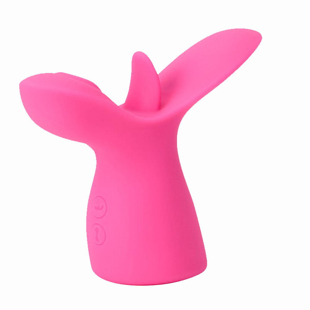 Maia OASIS - Pink - Pink Dual Motor Licking & Thumping Stimulator