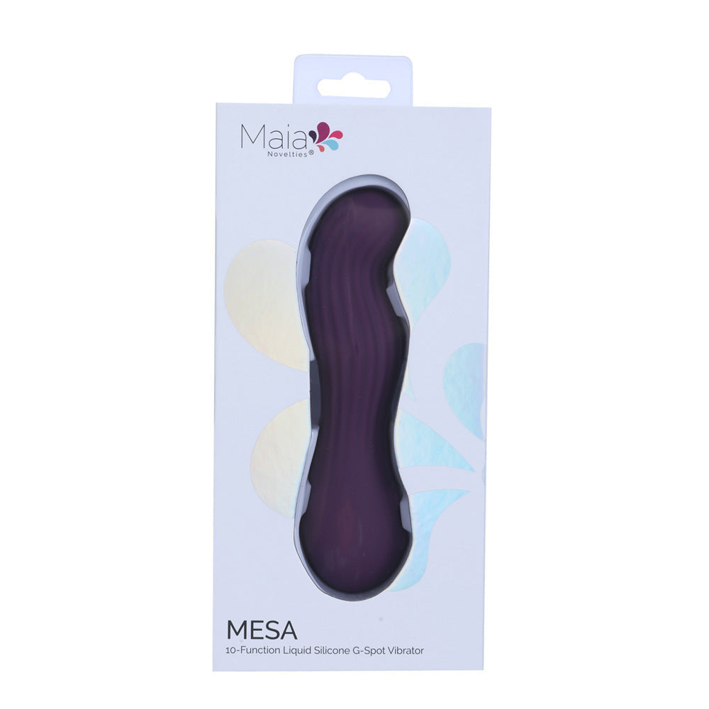 Maia MESA - Purple 15.2 cm USB Rechargeable Vibrator