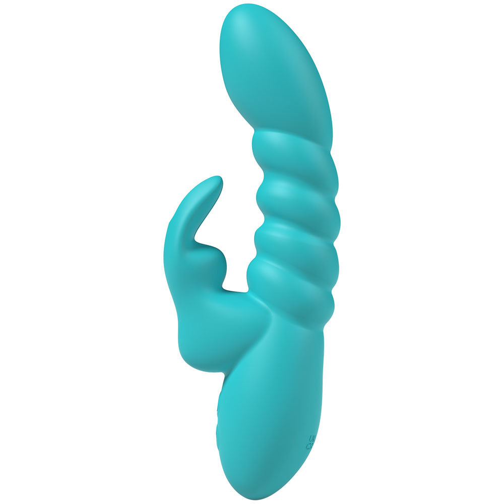 Party Up BRYNLYN - Teal - Teal 18.2 cm Rabbit Vibrator