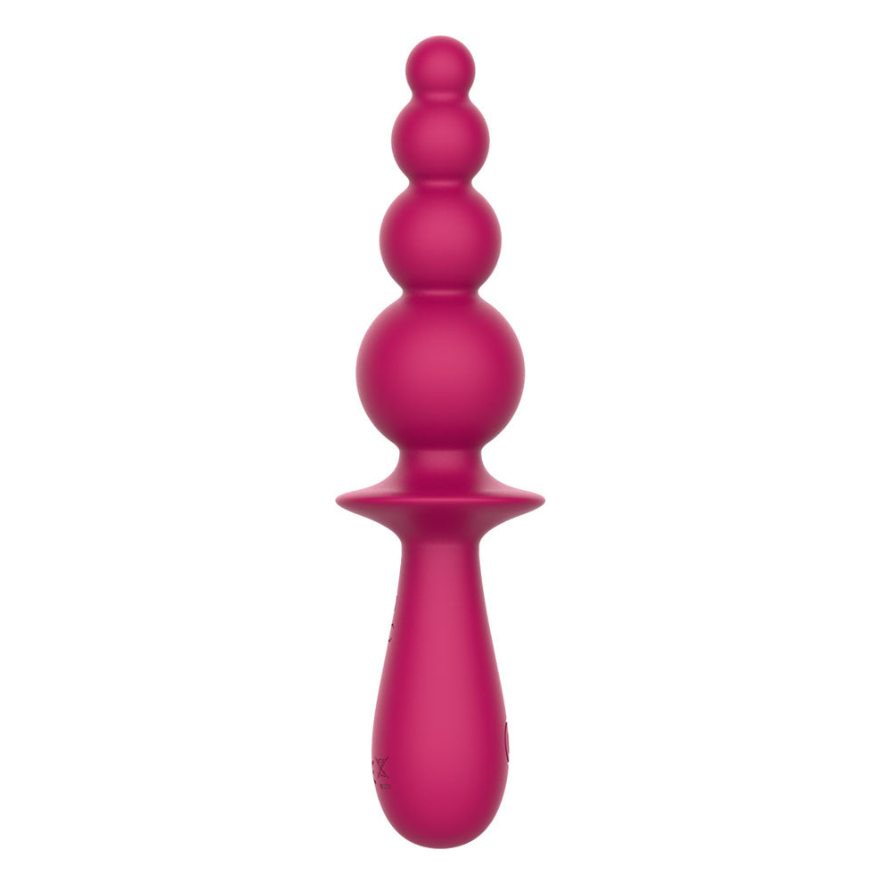Party Up EVAJANE - Pink - Pink 17.1 cm Beaded Vibrator