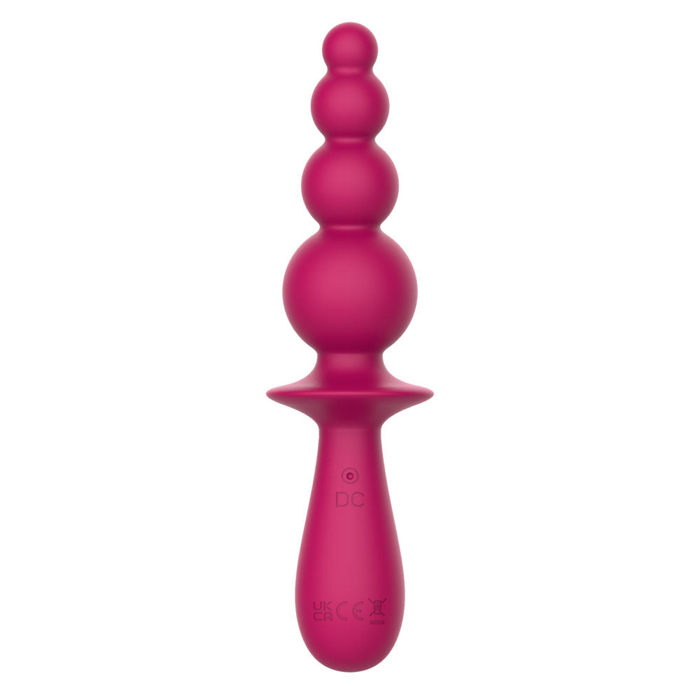 Party Up EVAJANE - Pink - Pink 17.1 cm Beaded Vibrator