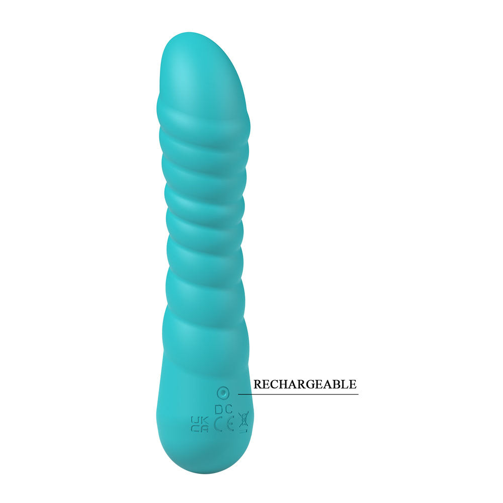 Party Up JAYLEI - Teal - Teal 14.6 cm USB Rechargeable Vibrator — view 7