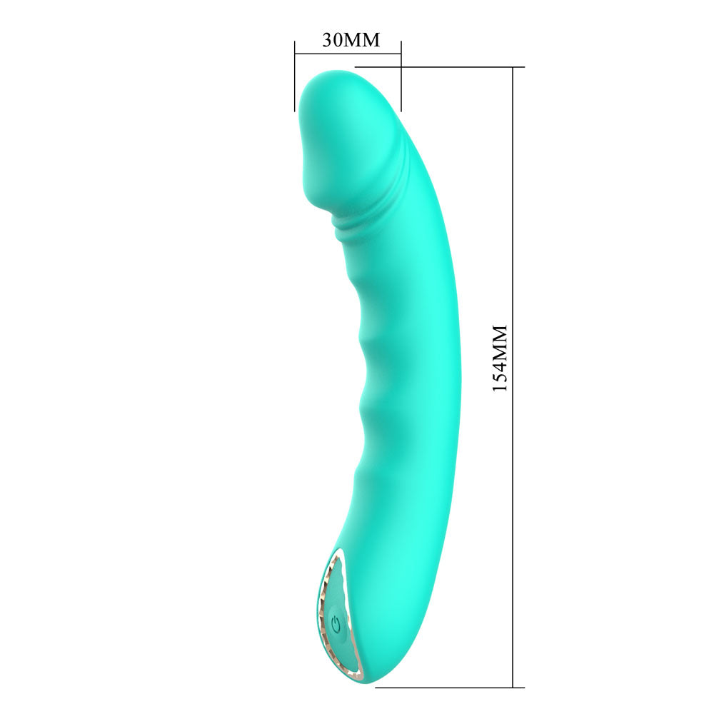 Party Up NIKI - Teal - Teal 15.4 cm Vibrator