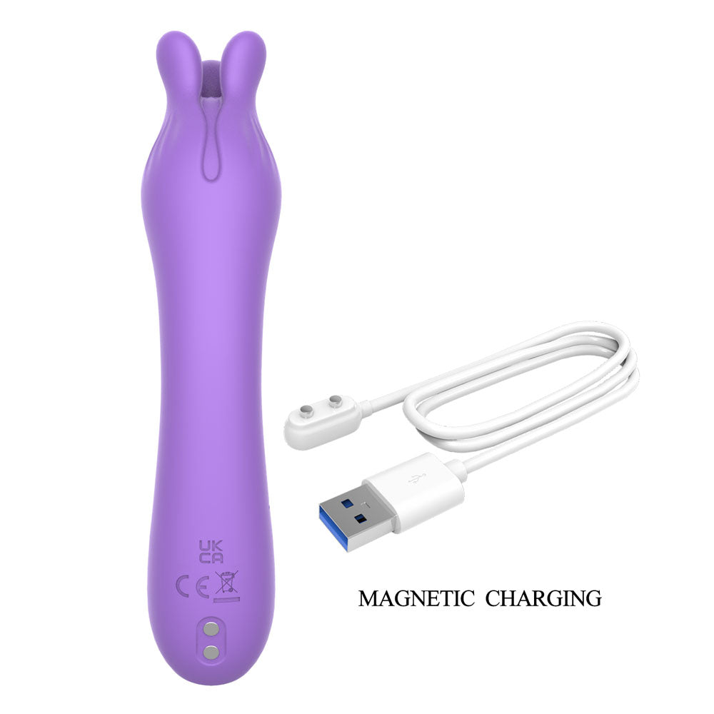 Party Up KELLY - Purple - Purple 13.7 cm USB Rechargeable Vibrator — view 7