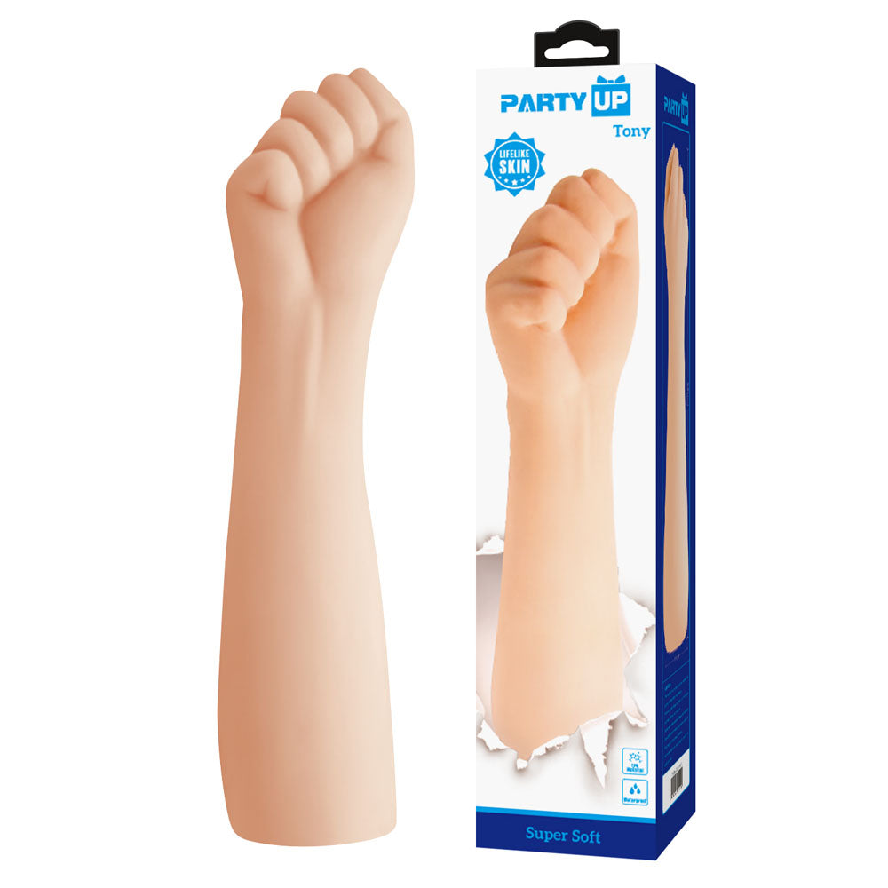 Party Up TONY Fist - Flesh 36 cm Fist Dildo buy online Australia