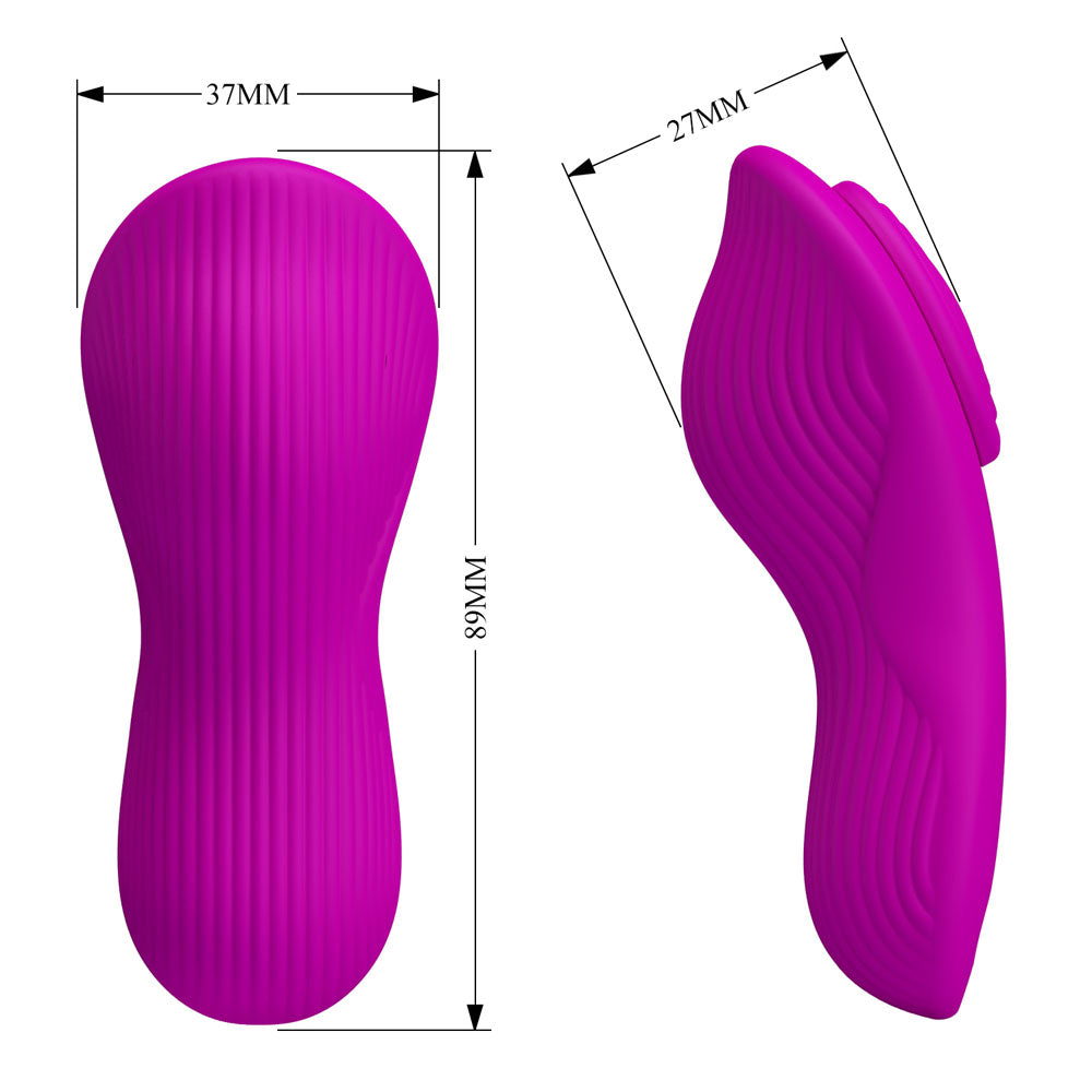 Party Up MICHAEL Panty Vibe - Pink - Pink USB Rechargeable Panty Vibrator with Wireless Remote Control — view 6