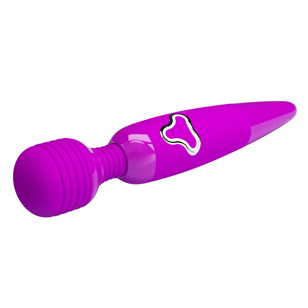 Party Up BRUCE Wand - Pink - Pink 25 cm Massage Wand
