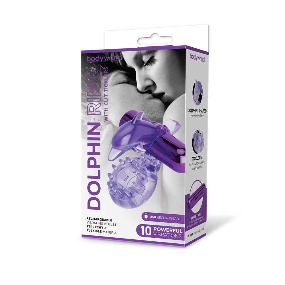 Bodywand Dolphin Ring with Clit Ticklers