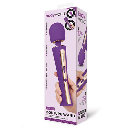 Bodywand Luxe Couture Wand - Purple 28.2 cm Massage Wand buy online Australia