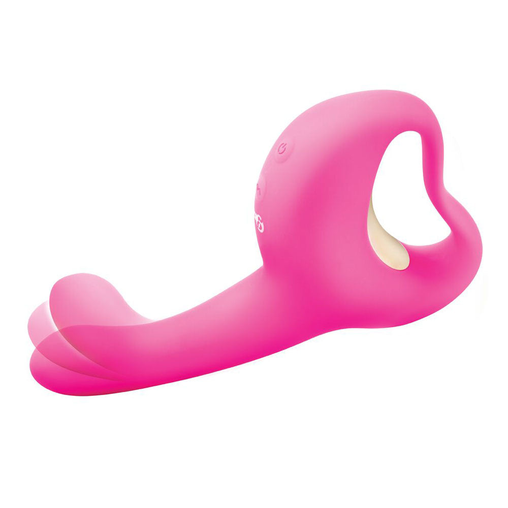 Bodywand G-Play Ultimate Come Hither Squirt Master - Pink 19 cm USB Rechargeable Vibrator — view 7