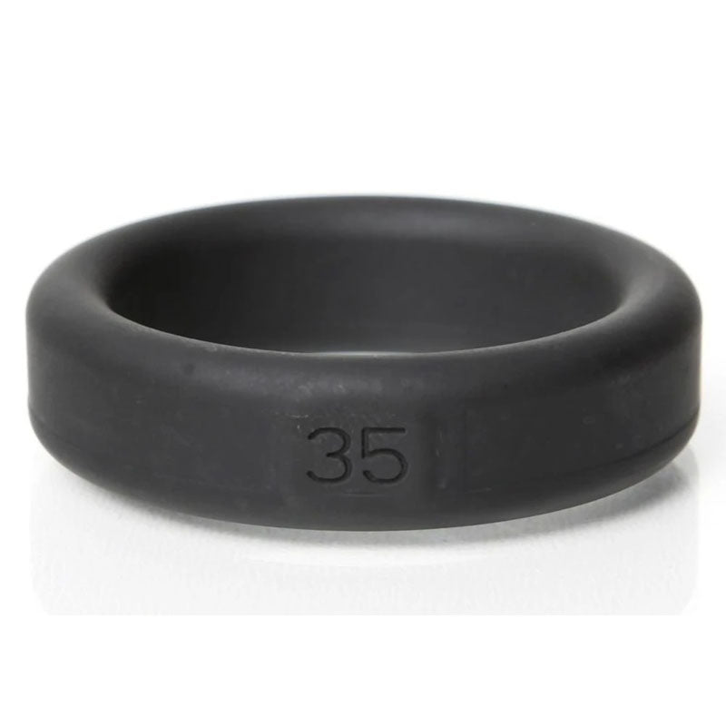 Boneyard Silicone Ring 5 Pcs Kit - Black Cock Rings - Set of 5 Sizes — image 14
