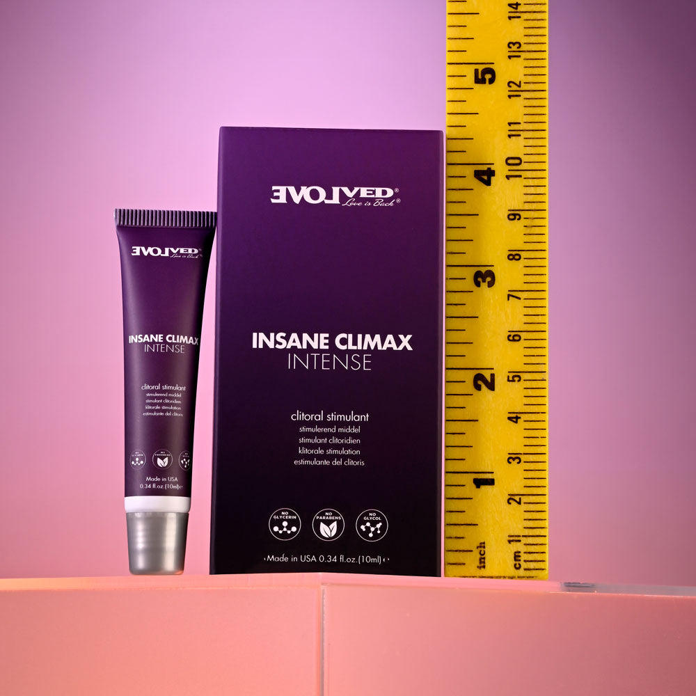 Evolved INSANE CLIMAX - INTENSE - Clitoral Stimulation Gel - 10 ml Tube — image 9