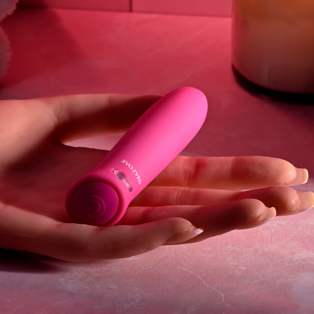 Pretty In Pink - Pink 8.6 cm (3.4'') USB Rechargeable Bullet