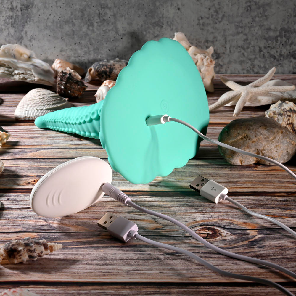 Evolved TENTACLE GRINDER - Green USB Rechargeable Fantasy Grinder Pad with Wireless Remote — view 9