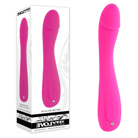 Evolved SUGAR RUSH - Pink 21.6 cm Vibrator buy online Australia