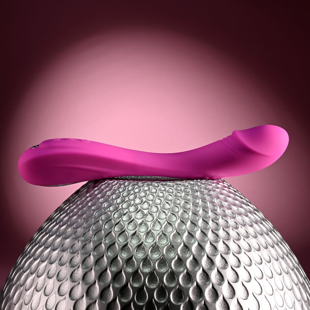 Evolved SUGAR RUSH - Pink 21.6 cm USB Rechargeable Vibrator — view 6