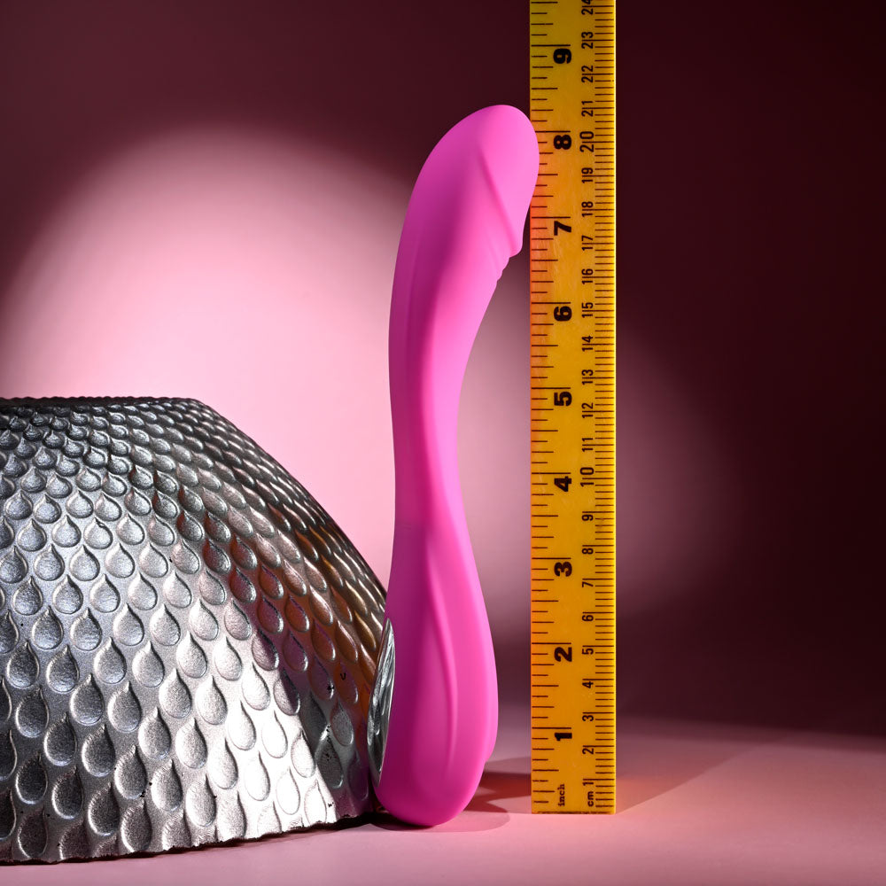 Evolved SUGAR RUSH - Pink 21.6 cm USB Rechargeable Vibrator — view 8