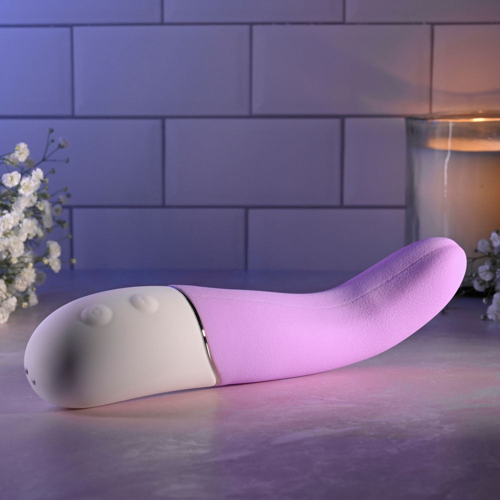 Evolved SLIP OF THE TONGUE - Purple 21.1 cm USB Rechargeable Flicking Tongue Vibrator — view 6