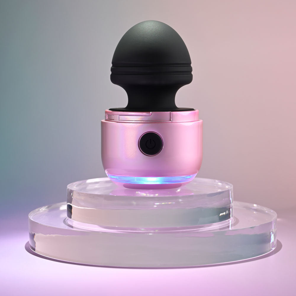 Evolved VACATION VIBES - VIBRATING - Pink/Black 8.5 cm Vibrating Stimulator