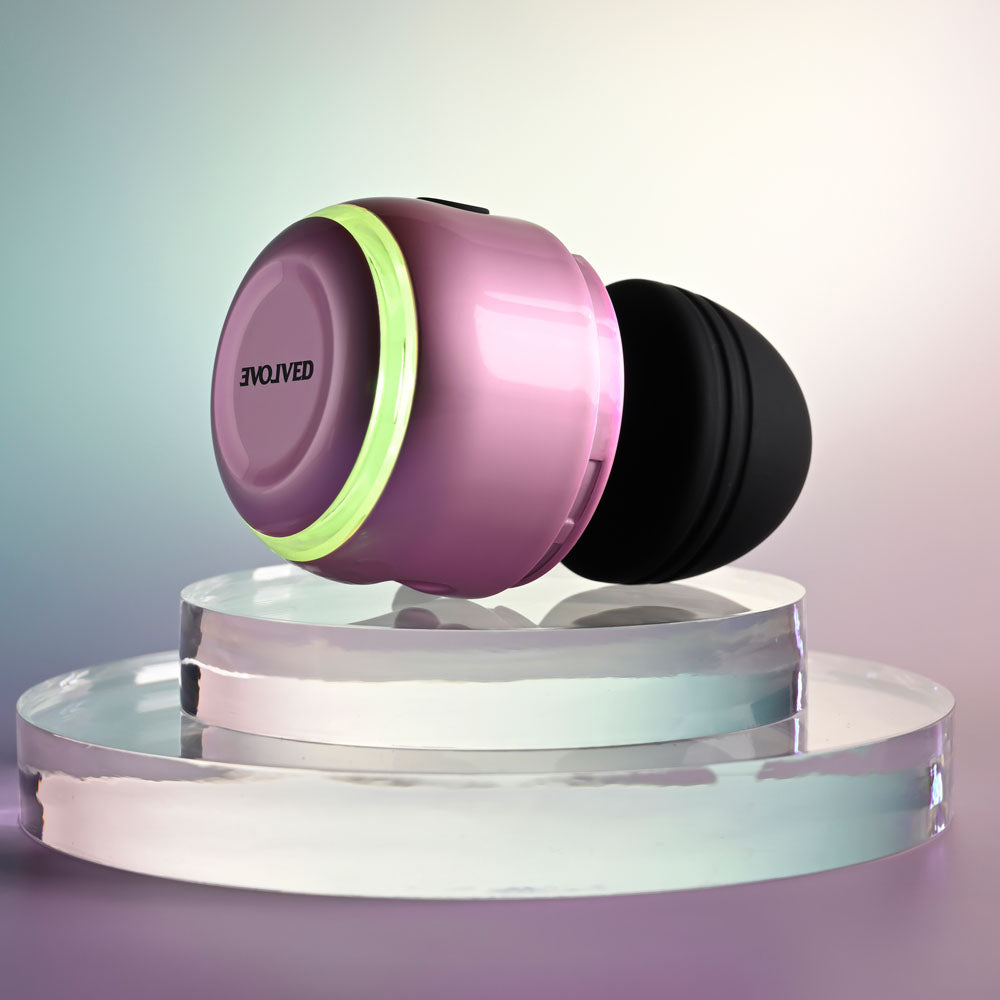 Evolved VACATION VIBES - VIBRATING - Pink/Black 8.5 cm Vibrating Stimulator