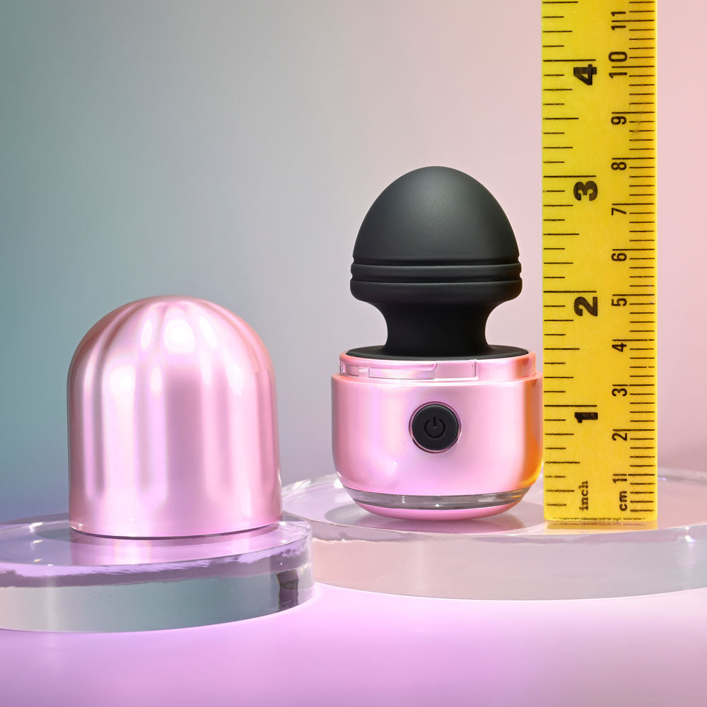 Evolved VACATION VIBES - VIBRATING - Pink/Black 8.5 cm USB Rechargeable Vibrating Stimulator — view 8