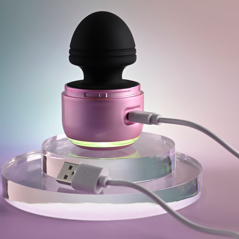 Evolved VACATION VIBES - VIBRATING - Pink/Black 8.5 cm USB Rechargeable Vibrating Stimulator — view 9