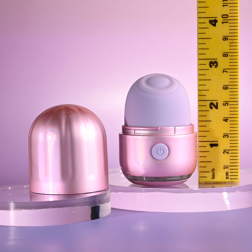 Evolved VACATION VIBES - TAPPING - Pink 8.5 cm USB Rechargeable Tapping Stimulator — view 8