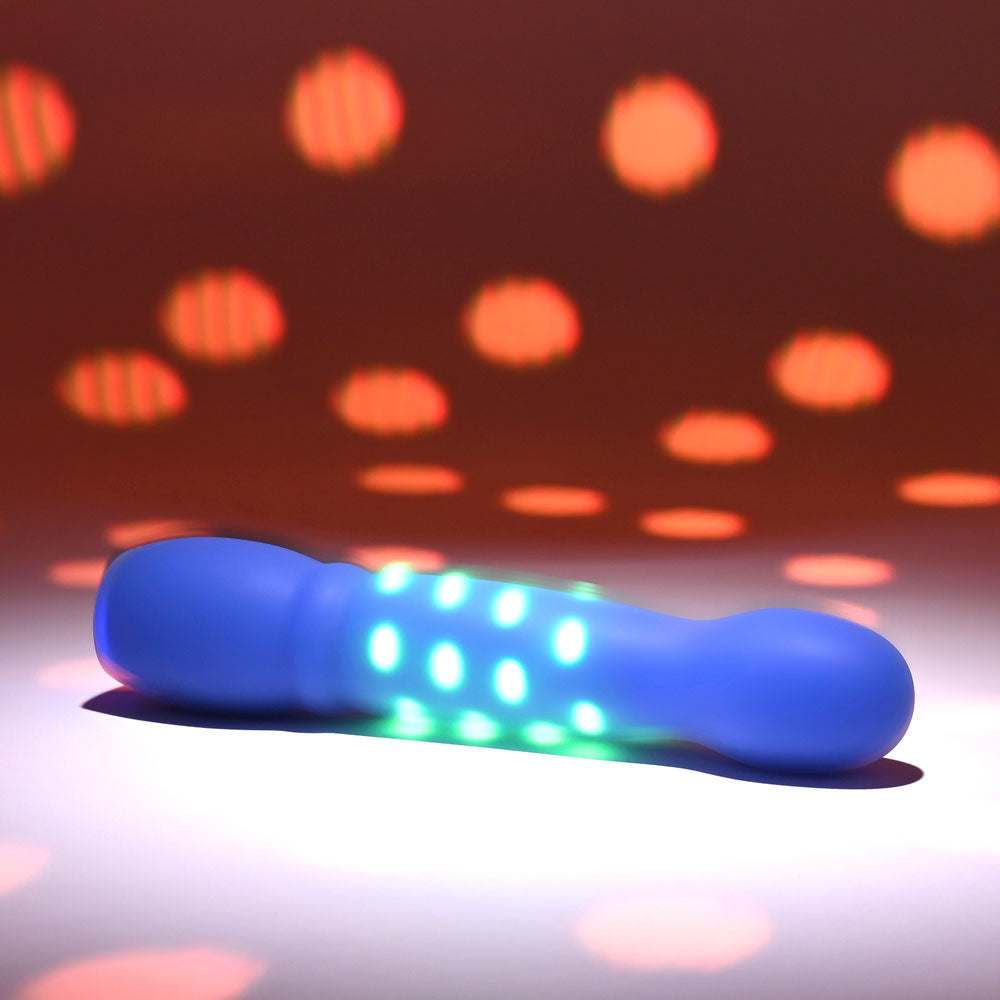 Evolved DISCO DIVA - Blue 20.9 cm Light Up Vibrator