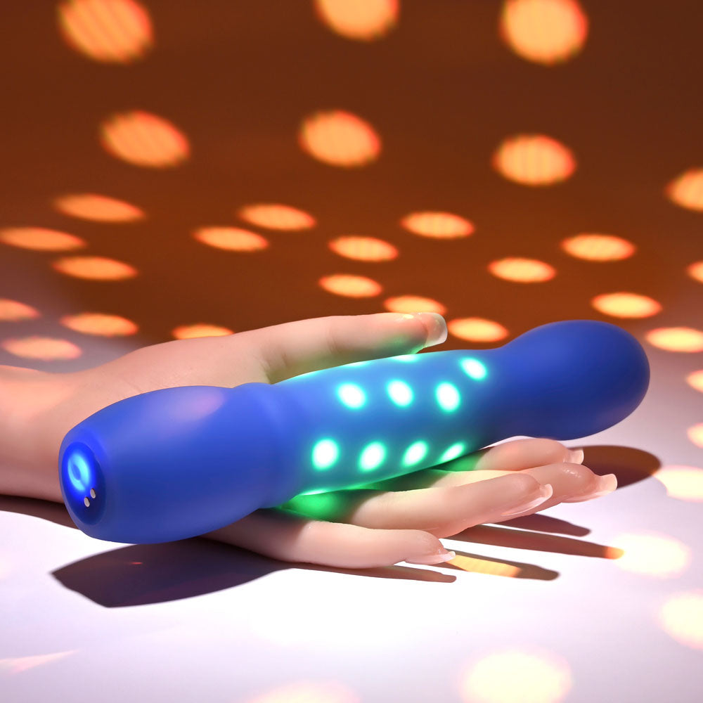 Evolved DISCO DIVA - Blue 20.9 cm Light Up Vibrator