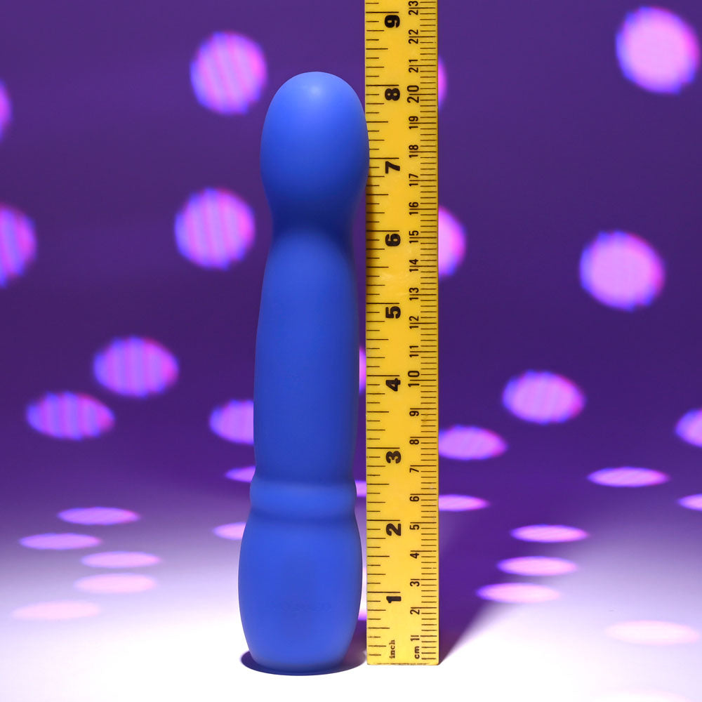 Evolved DISCO DIVA - Blue 20.9 cm USB Rechargeable Light Up Vibrator — view 8