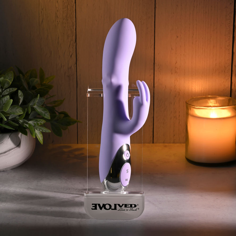 Evolved SPINDERELLA - Purple Rabbit Vibrator