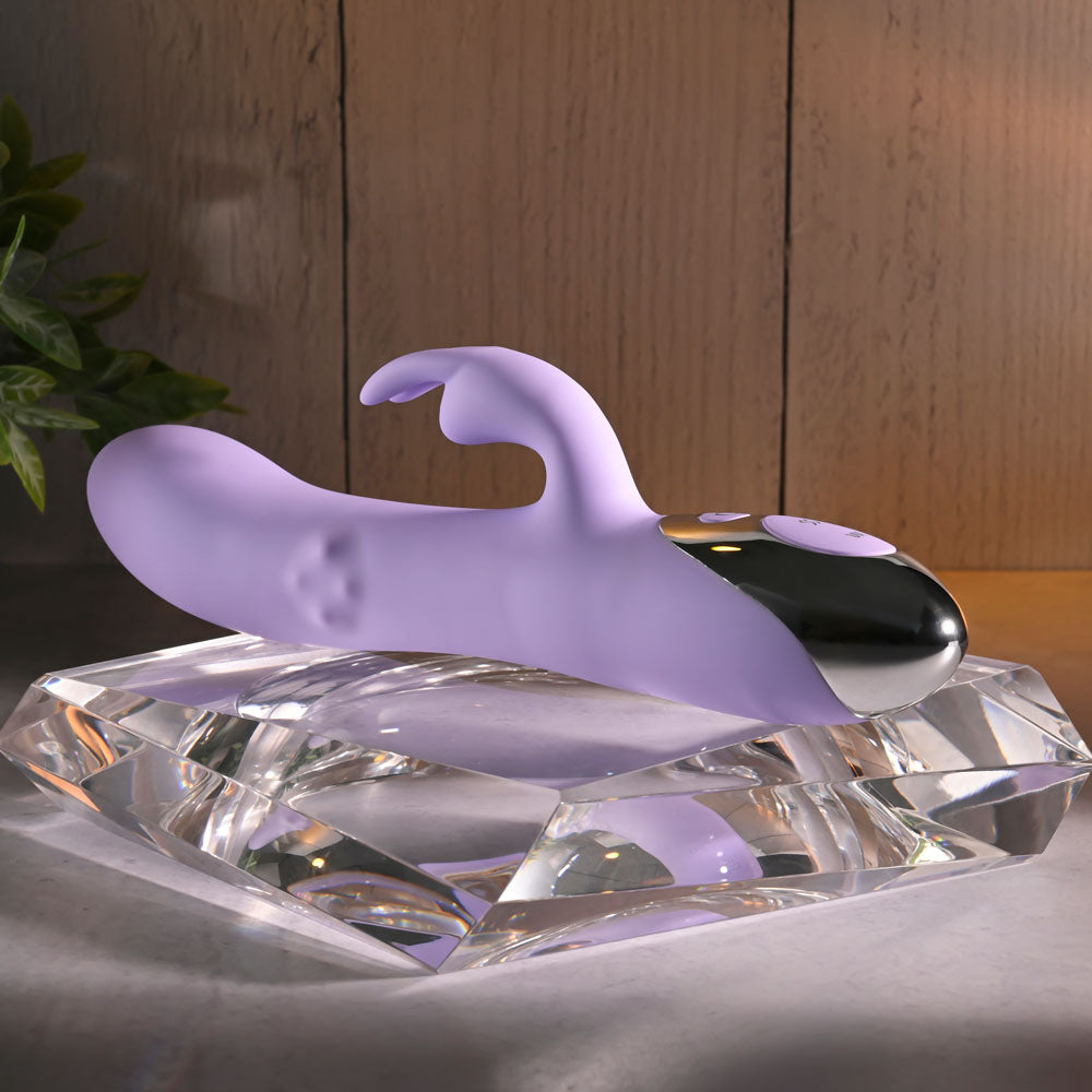Evolved SPINDERELLA - Purple USB Rechargeable Rabbit Vibrator — view 7