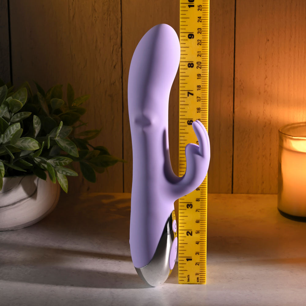 Evolved SPINDERELLA - Purple USB Rechargeable Rabbit Vibrator — view 8
