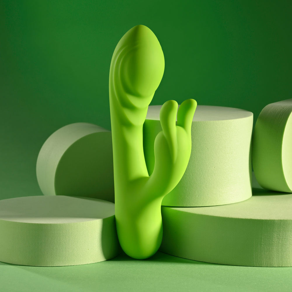 Evolved BRAT BUNNY - Green 16.2 cm Rabbit Vibrator