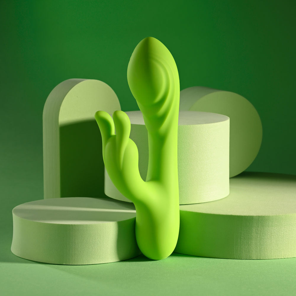 Evolved BRAT BUNNY - Green 16.2 cm Rabbit Vibrator