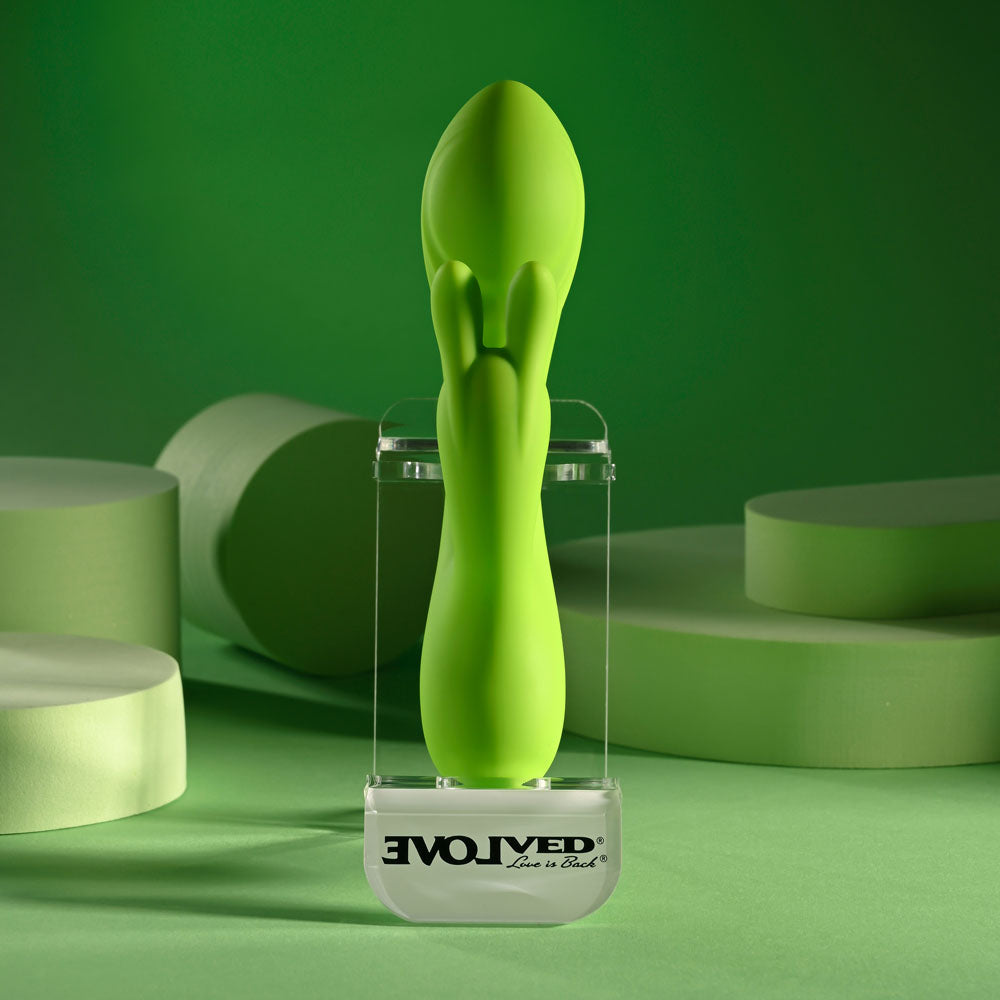 Evolved BRAT BUNNY - Green 16.2 cm Rabbit Vibrator