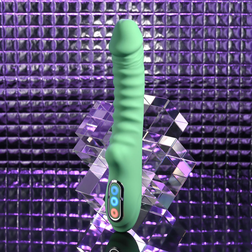 Evolved FULL THROTTLE - Mint Green 24.1 cm Vibrator