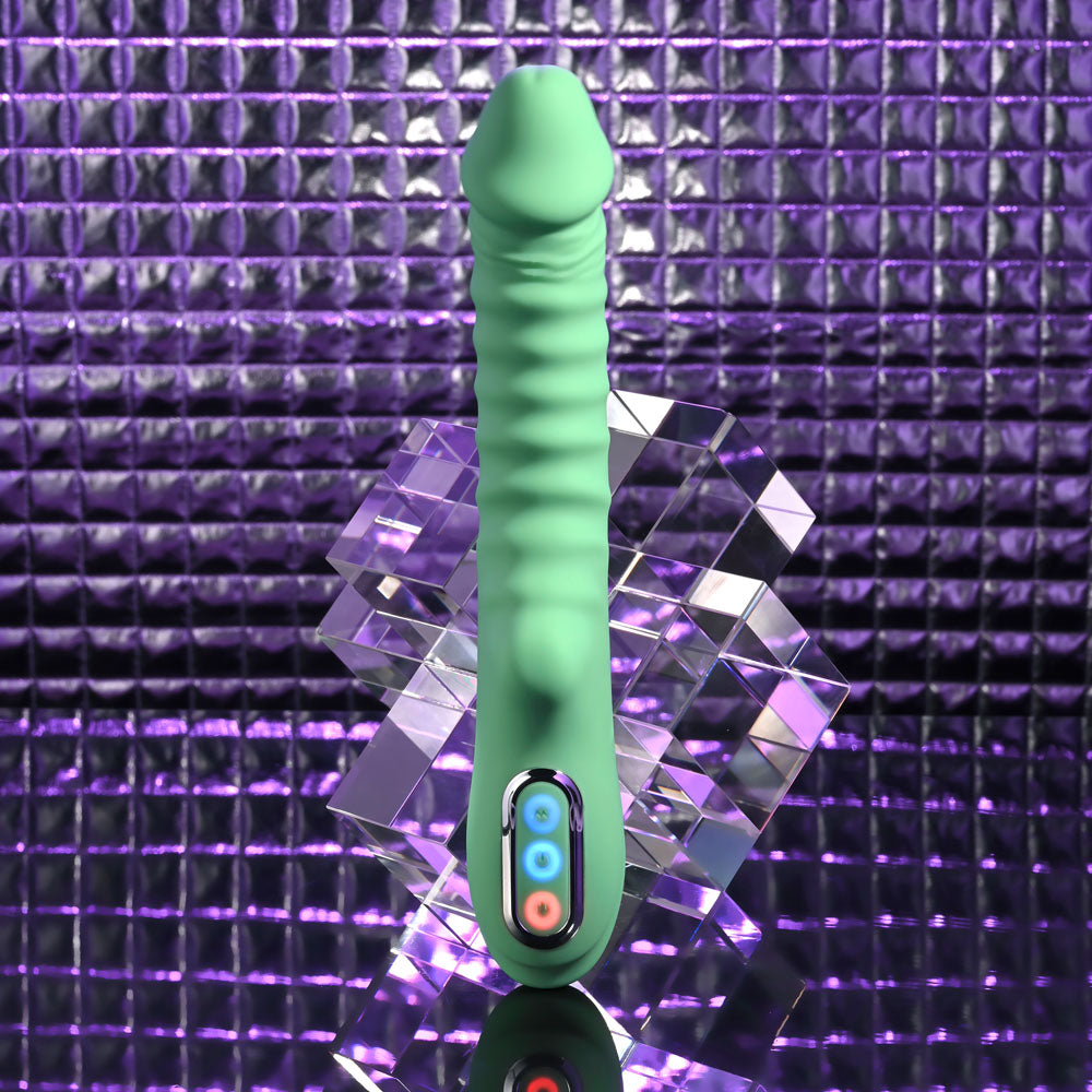Evolved FULL THROTTLE - Mint Green 24.1 cm Vibrator