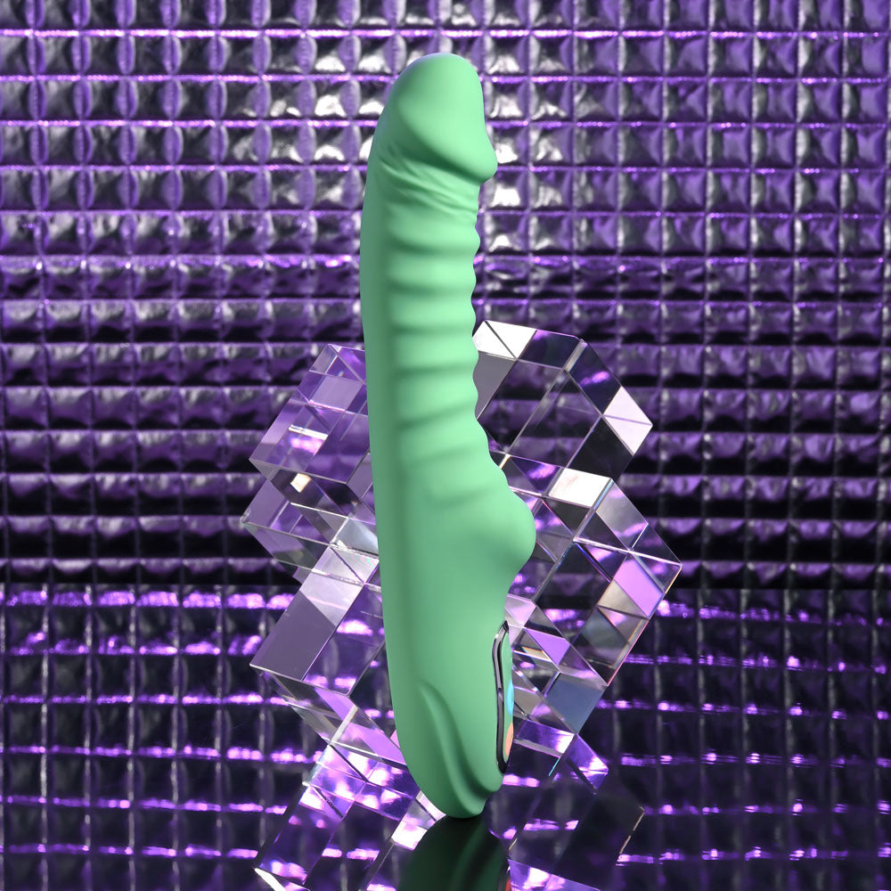 Evolved FULL THROTTLE - Mint Green 24.1 cm Vibrator