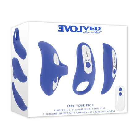 Evolved TAKE YOUR PICK - Bullet with 3 Interchargeable Sleeves buy online Australia