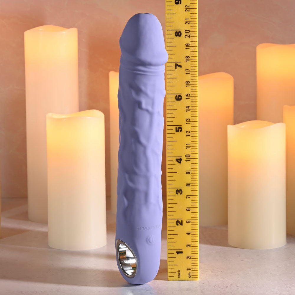 Evolved LARGE PURPLE FANTASY - Purple 21.8 cm USB Rechargeable Vibrator — view 8