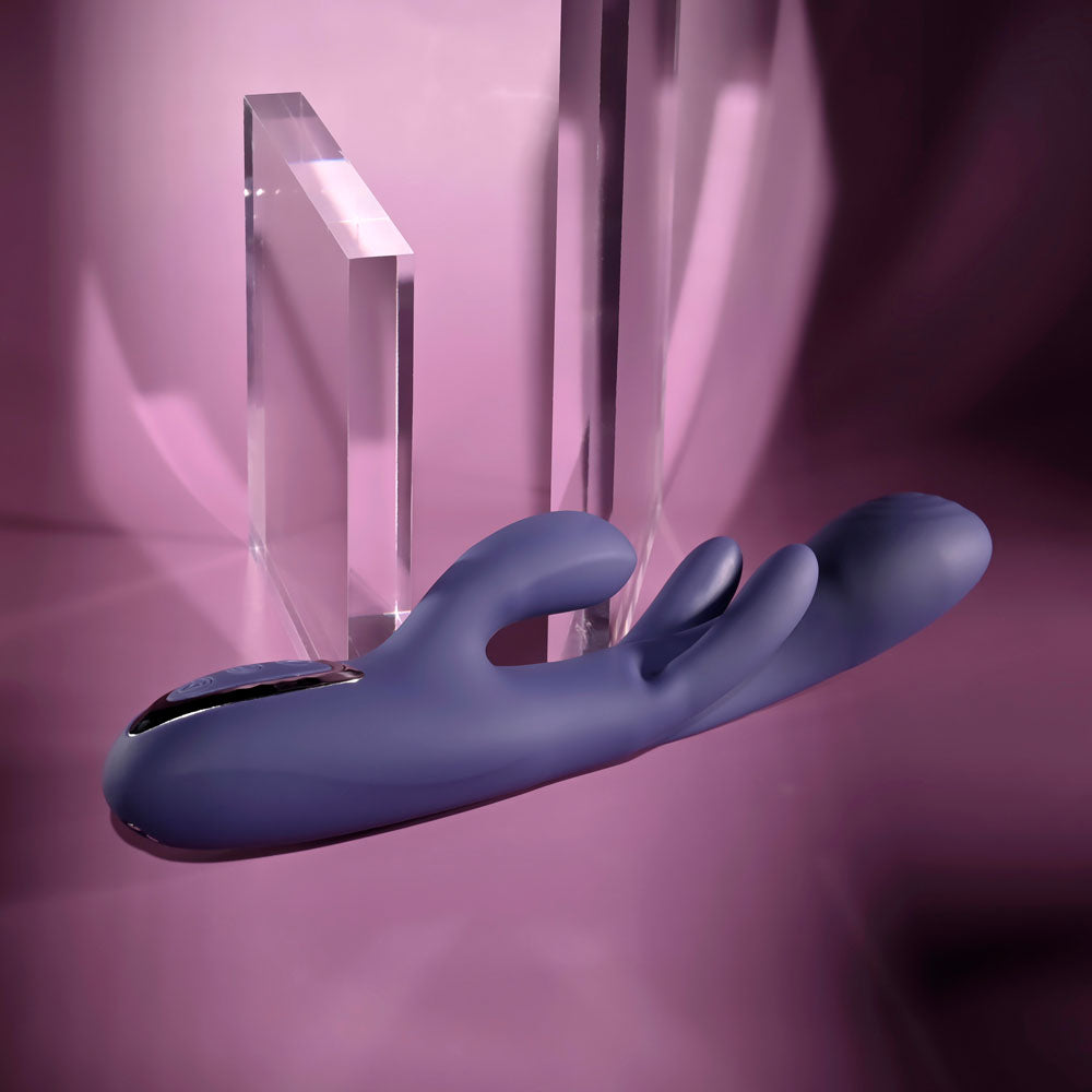 Evolved BOW DOWN - Purple USB Rechargeable Rabbit Vibrator — image 6