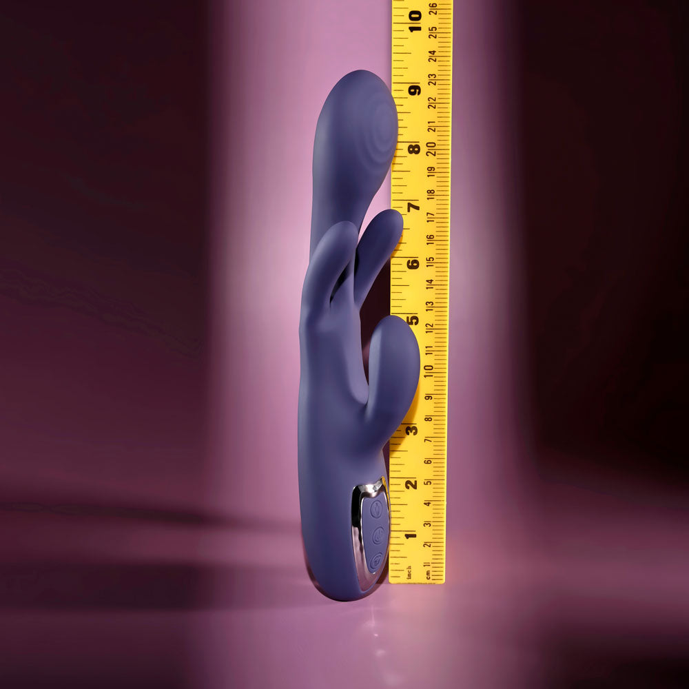 Evolved BOW DOWN - Purple USB Rechargeable Rabbit Vibrator — image 8