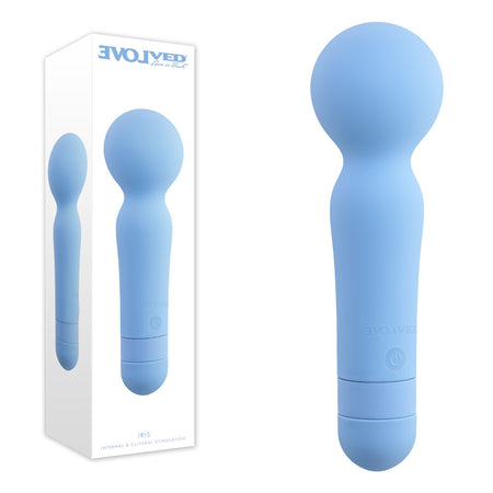 Evolved IRIS - Blue 18.3 cm Massage Wand buy online Australia