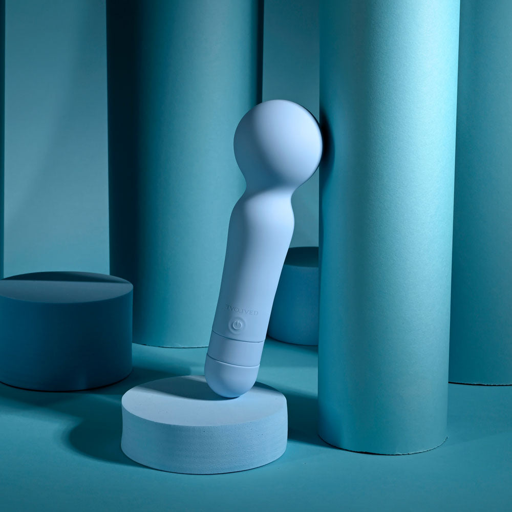 Evolved IRIS - Blue 18.3 cm Massage Wand
