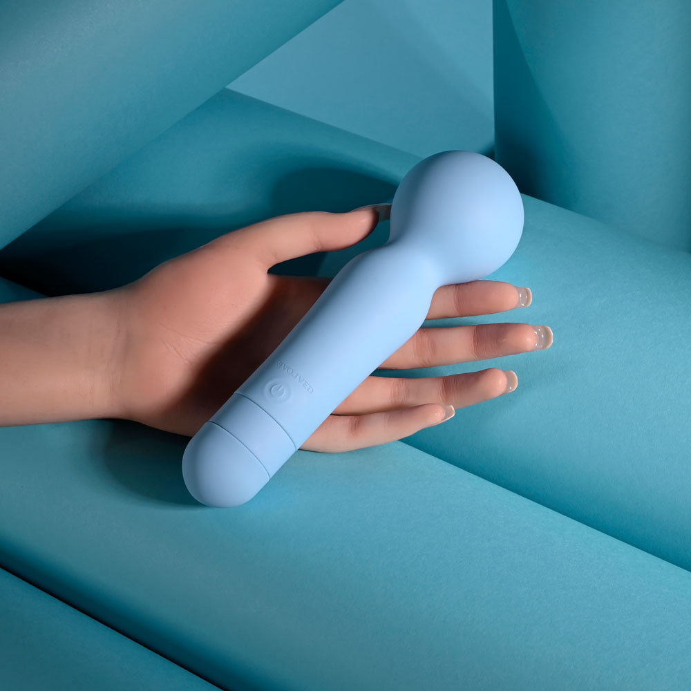 Evolved IRIS - Blue 18.3 cm Massage Wand