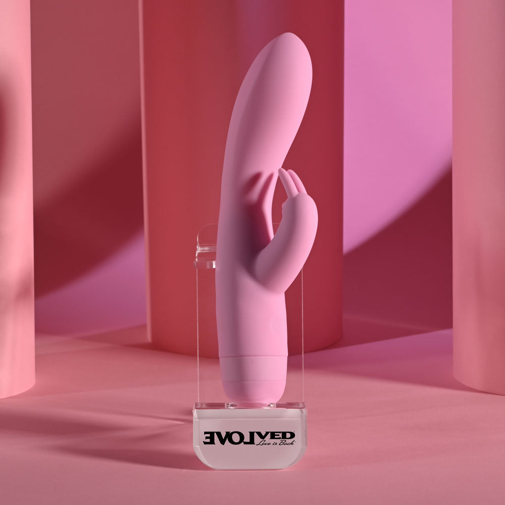 Evolved CUSHY BUNNY - Pink 19.1 cm Rabbit Vibrator