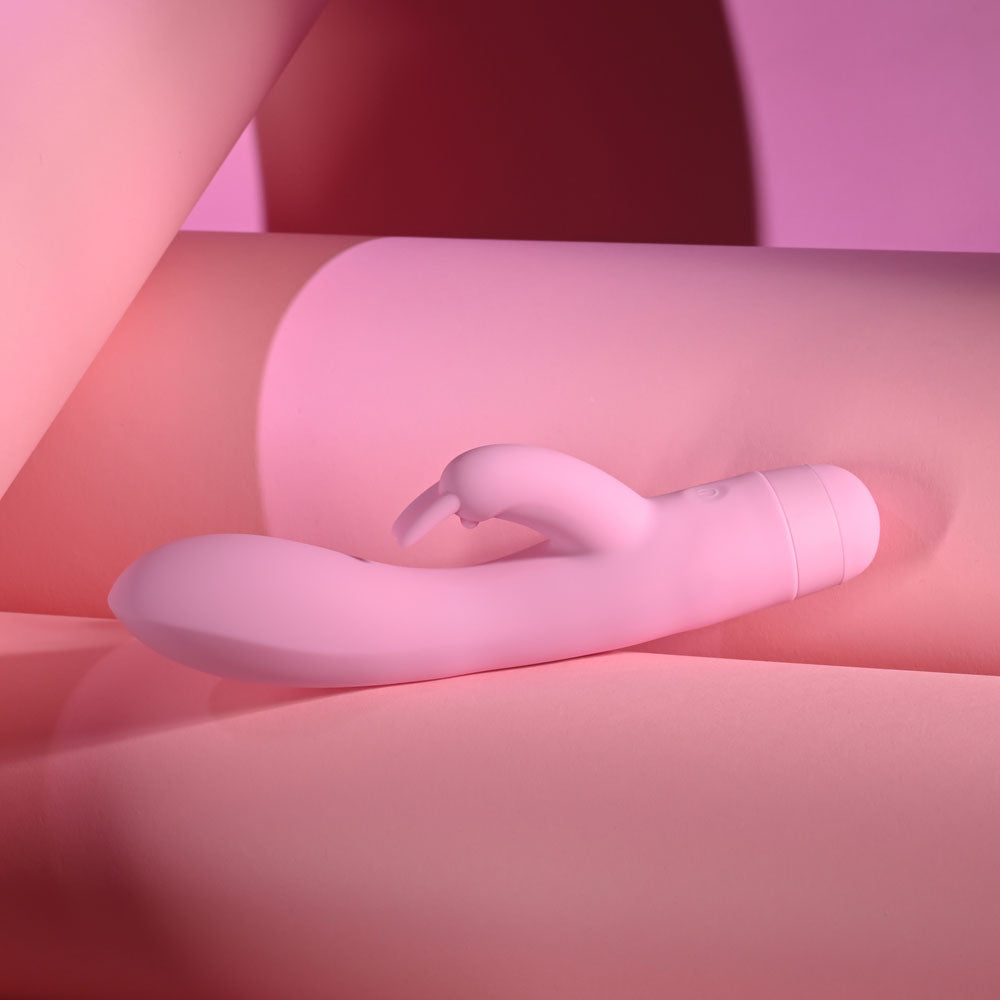 Evolved CUSHY BUNNY - Pink 19.1 cm USB Rechargeable Rabbit Vibrator — view 7
